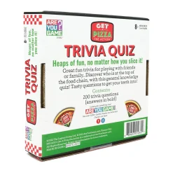AreYouGame Get a Pizza the Action Trivia Quiz Game* Family & Entertainments Games|Social & Emotional Skills