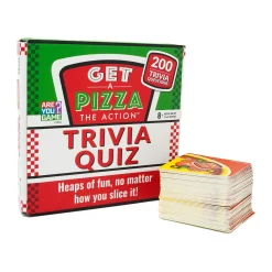 AreYouGame Get a Pizza the Action Trivia Quiz Game* Family & Entertainments Games|Social & Emotional Skills
