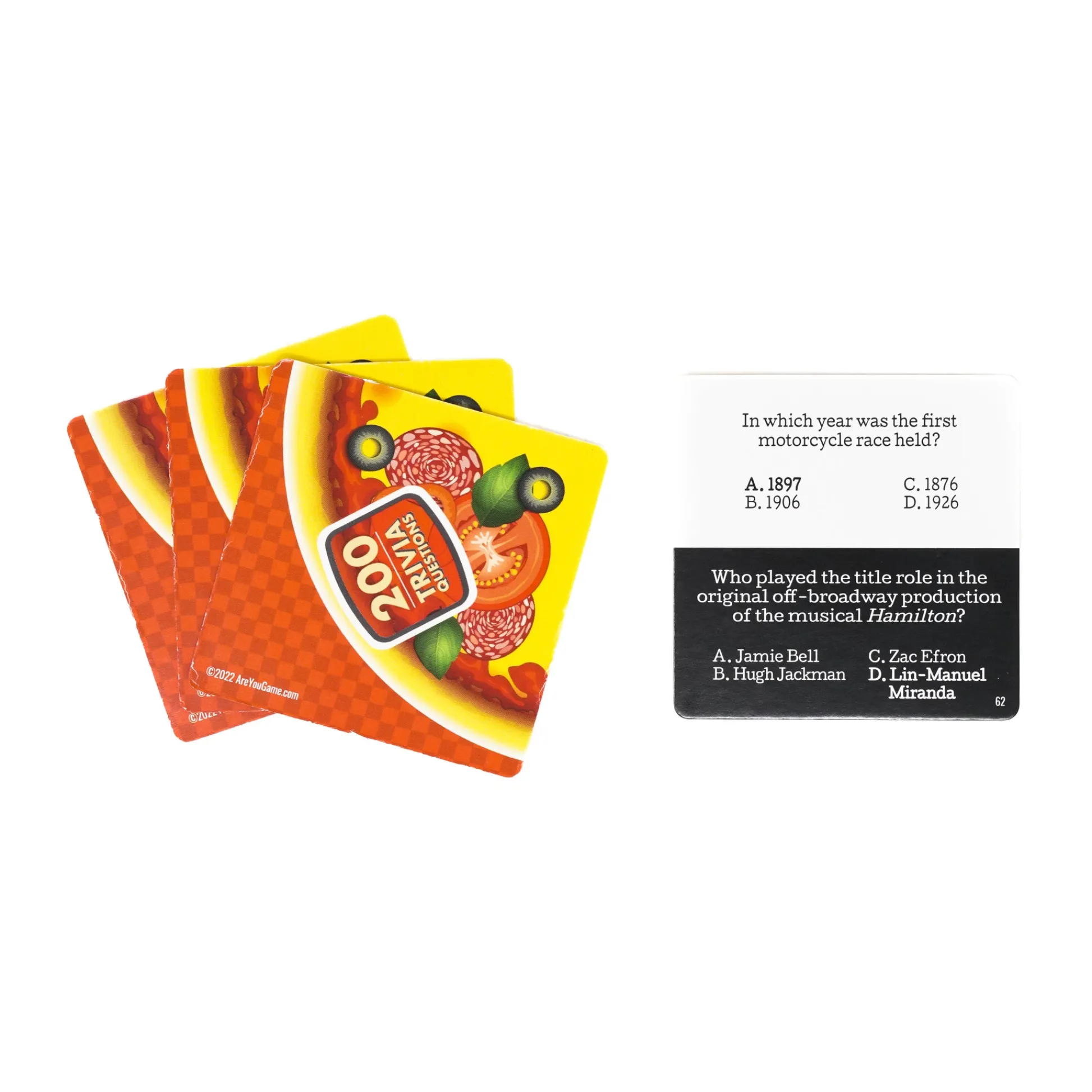 AreYouGame Get a Pizza the Action Trivia Quiz Game* Family & Entertainments Games|Social & Emotional Skills