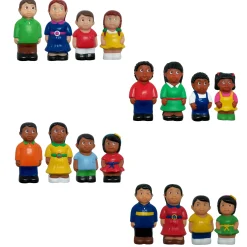 Educators Resource Get Ready Kids Large Family Play Figures - Set of 16* Preschool Figures & Playsets|Social & Emotional Skills