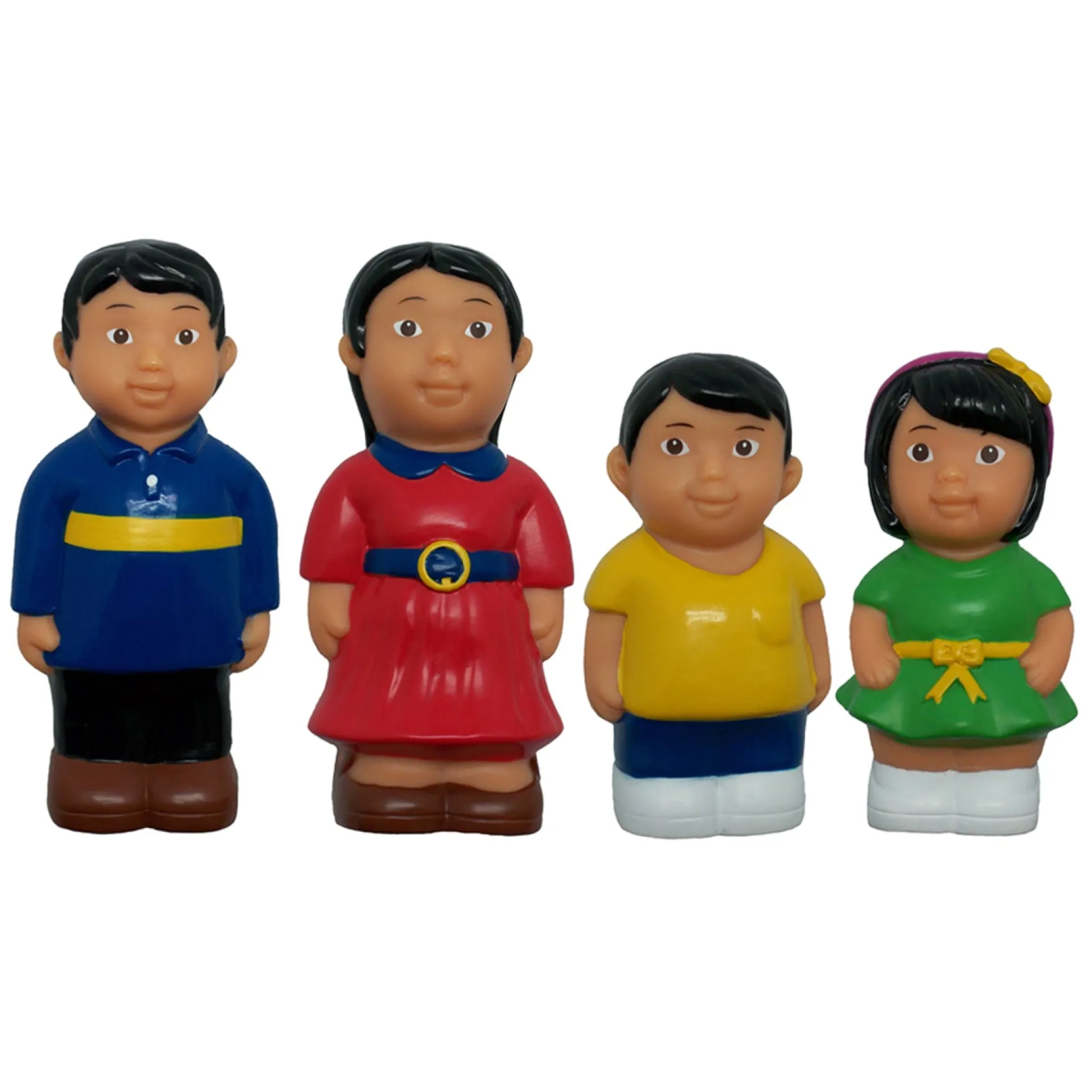 Educators Resource Get Ready Kids Large Family Play Figures - Set of 16* Preschool Figures & Playsets|Social & Emotional Skills