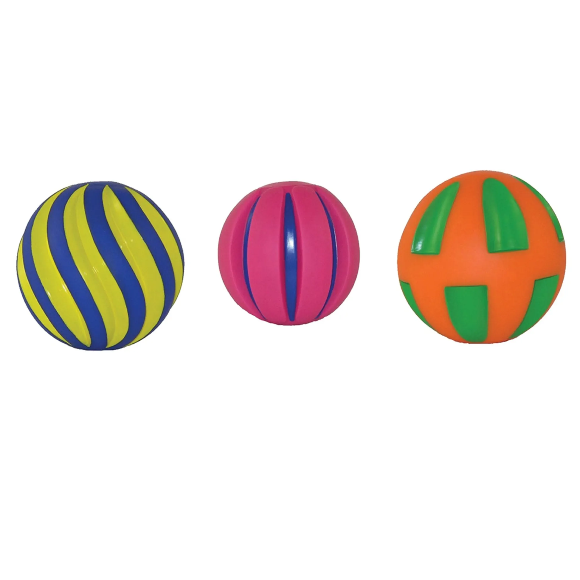 Educators Resource Get Ready Kids Multicolored Tactile Squeak Balls - Set of 6* Developmental Toys