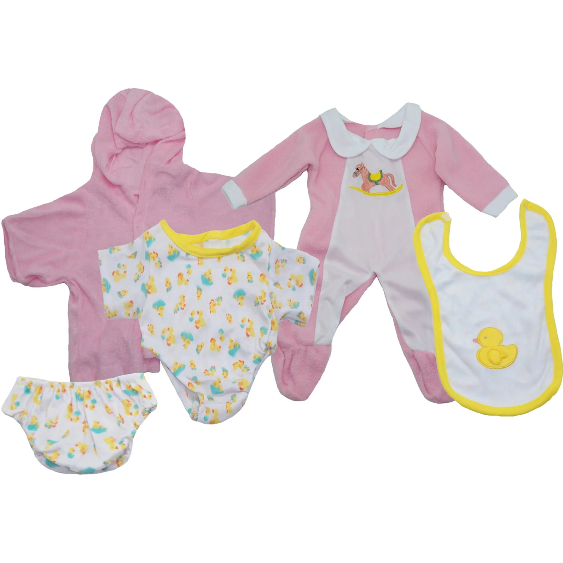 Educators Resource Get Ready Kids 3-Piece Girl Doll Clothes Playset* Stuffed Animals & Plush Toys
