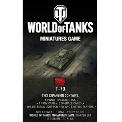Flat River Group GF9 World of Tanks: Soviet T-70 Light Tank Expansion Miniatures Game* Miniature Figures & Games