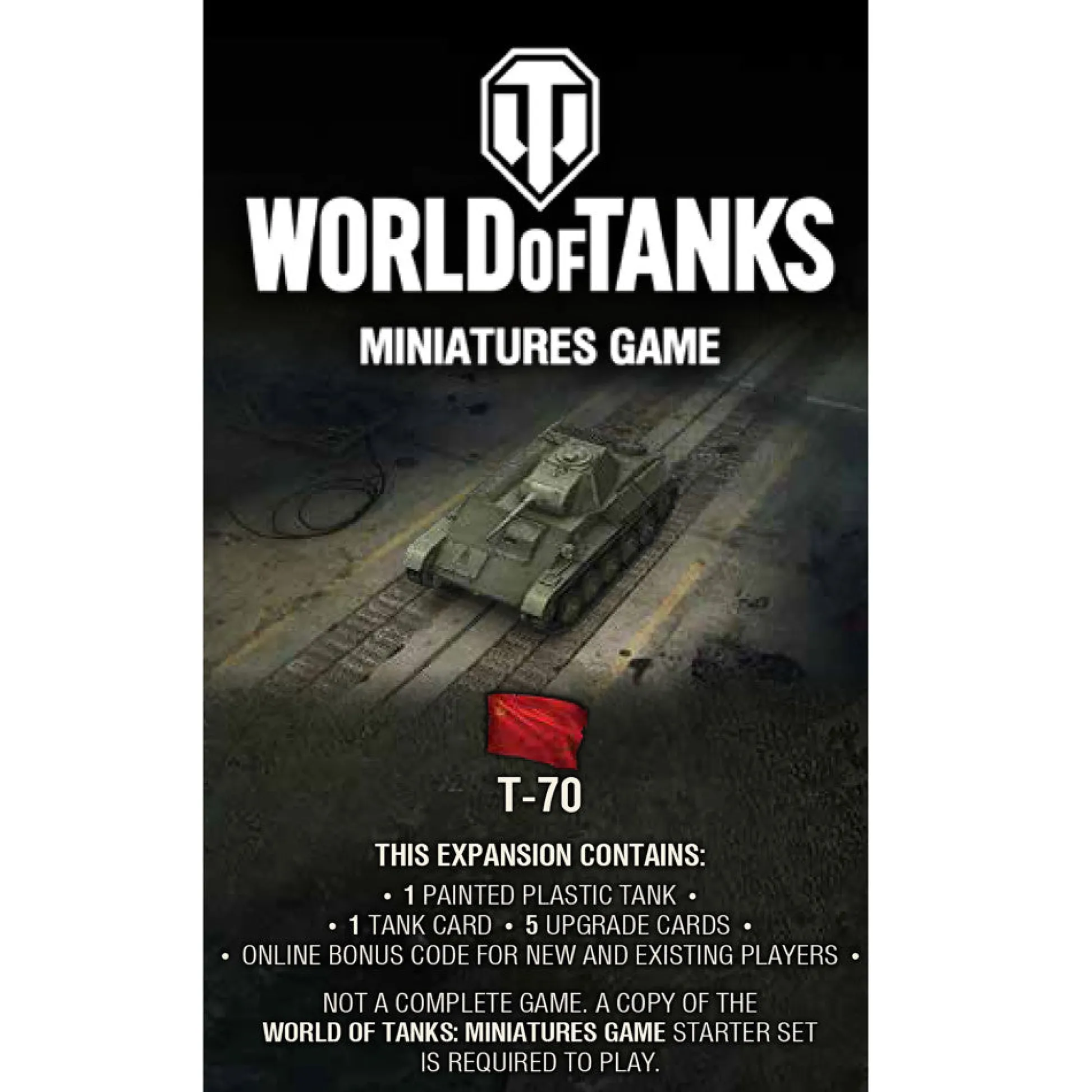 Flat River Group GF9 World of Tanks: Soviet T-70 Light Tank Expansion Miniatures Game* Miniature Figures & Games