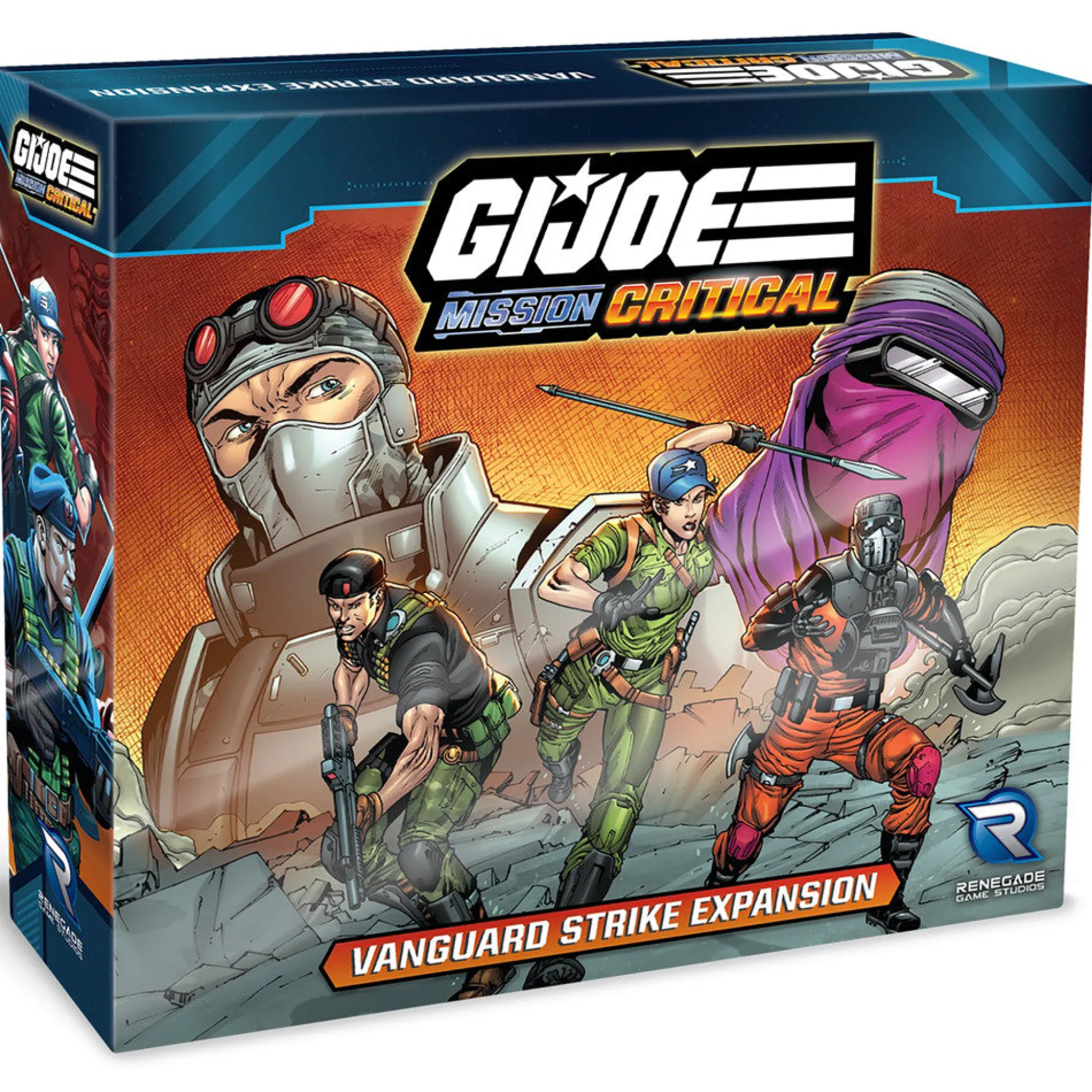 Flat River Group G.I. JOE Mission Critical: Vanguard Strike Expansion Board Game* Board Games|Role-Playing Games