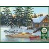 Calendar Holdings, LLC Gibsons Winter at the Cabin Jigsaw Puzzle - 1000 pc* Puzzles