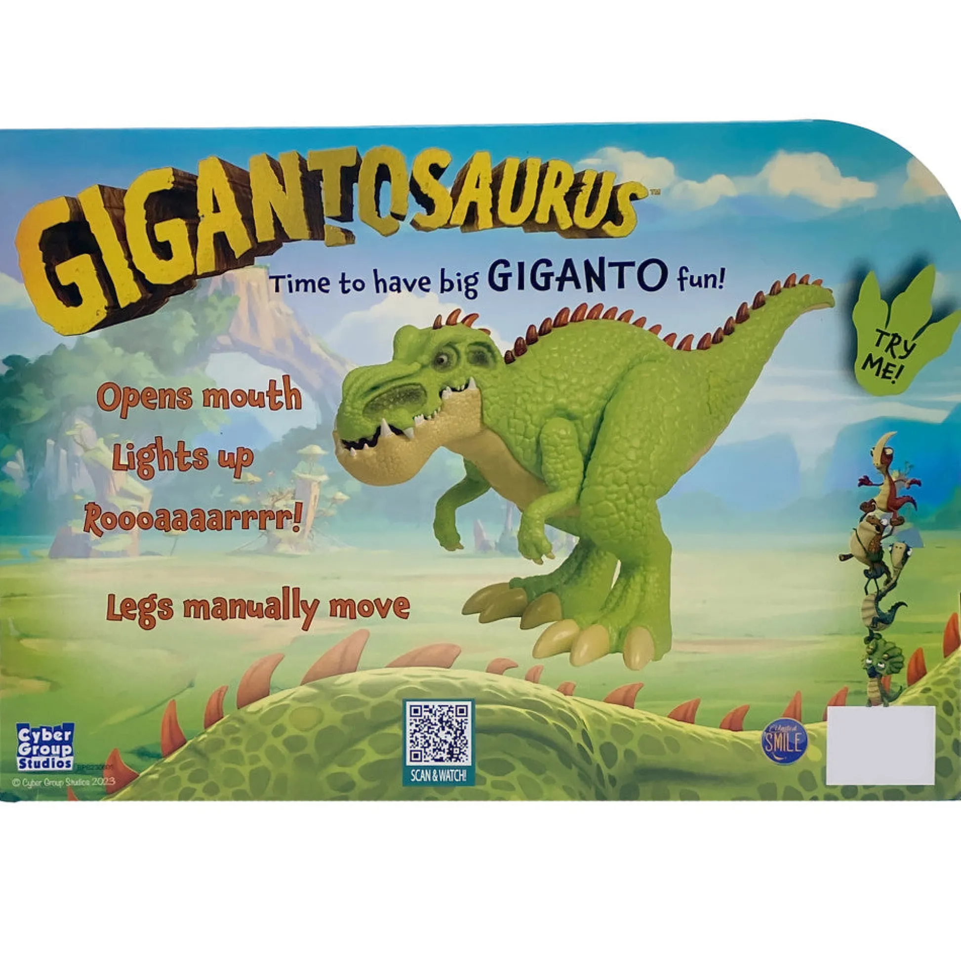 Flat River Group Gigantosaurus: Action Giganto - Mighty 14" Dinosaur Toy* Preschool Figures & Playsets