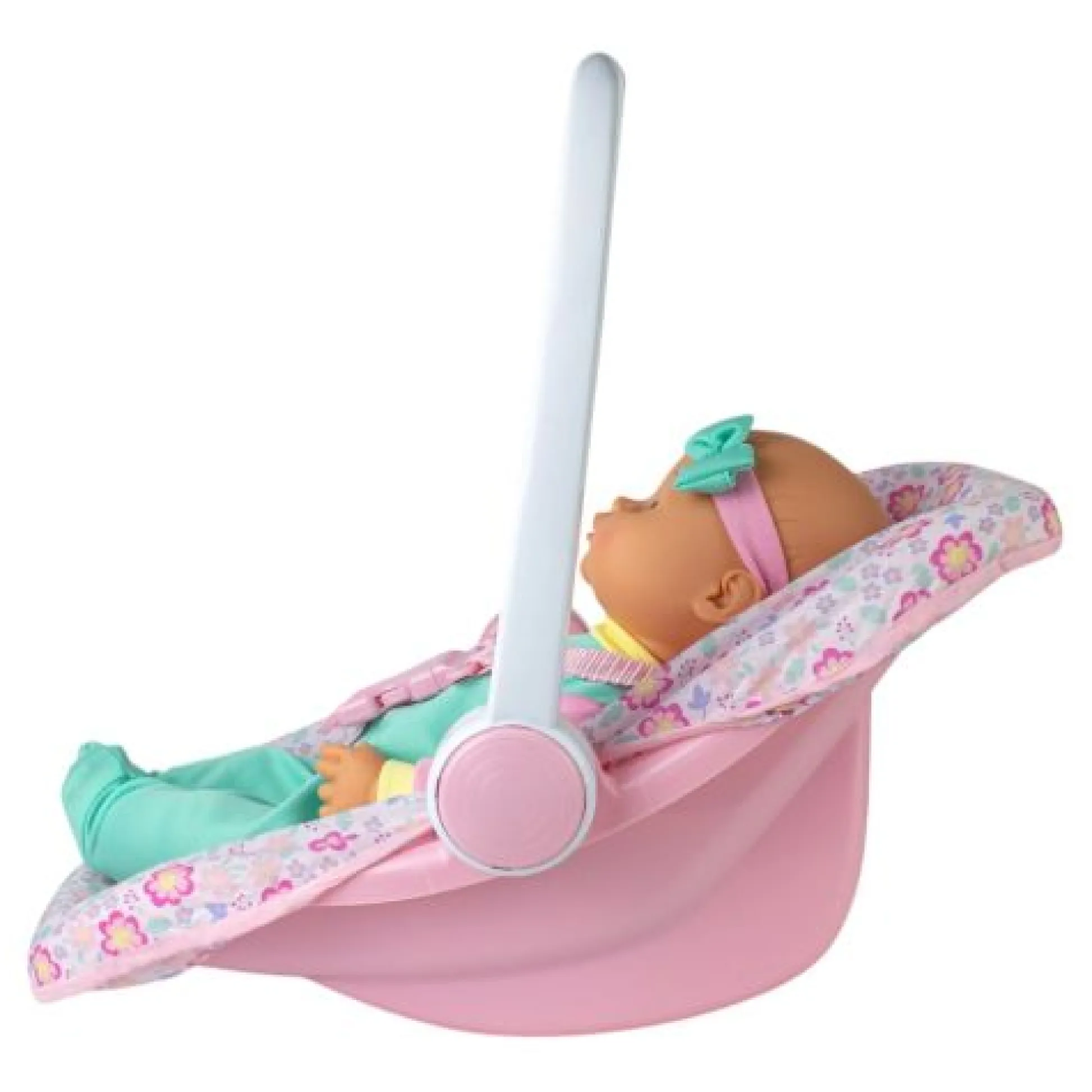Calendar Holdings, LLC Gi-Go Toys 16 Inch Baby Doll with Plush Bear and Carrier Seat* Baby Dolls|Stuffed Animals & Plush Toys