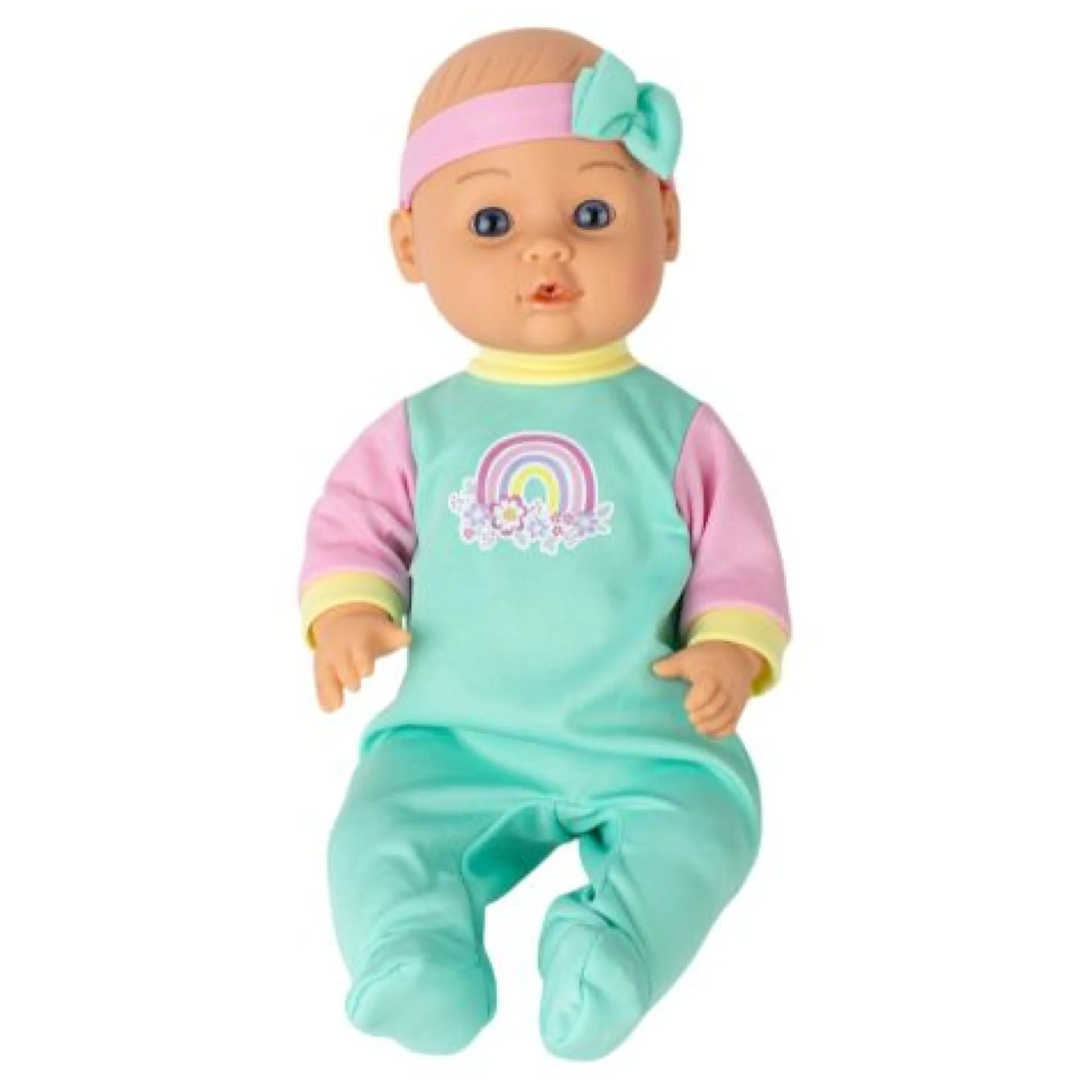 Calendar Holdings, LLC Gi-Go Toys 16 Inch Baby Doll with Plush Bear and Carrier Seat* Baby Dolls|Stuffed Animals & Plush Toys