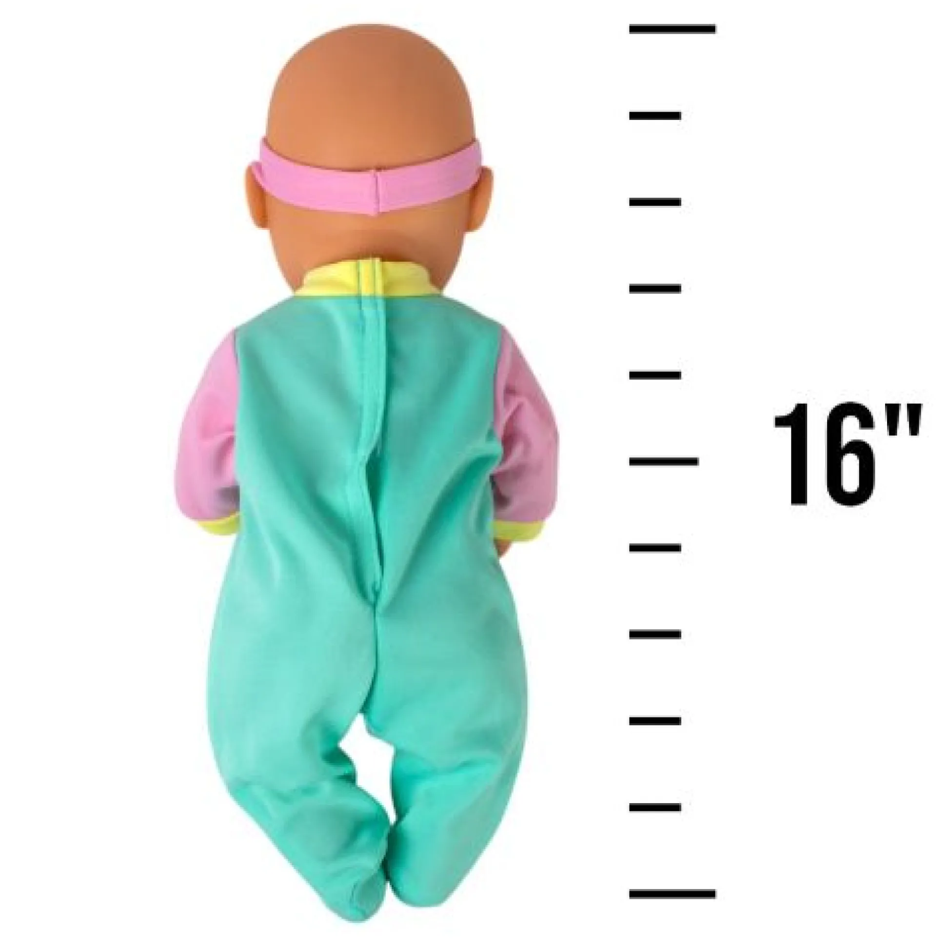 Calendar Holdings, LLC Gi-Go Toys 16 Inch Baby Doll with Plush Bear and Carrier Seat* Baby Dolls|Stuffed Animals & Plush Toys