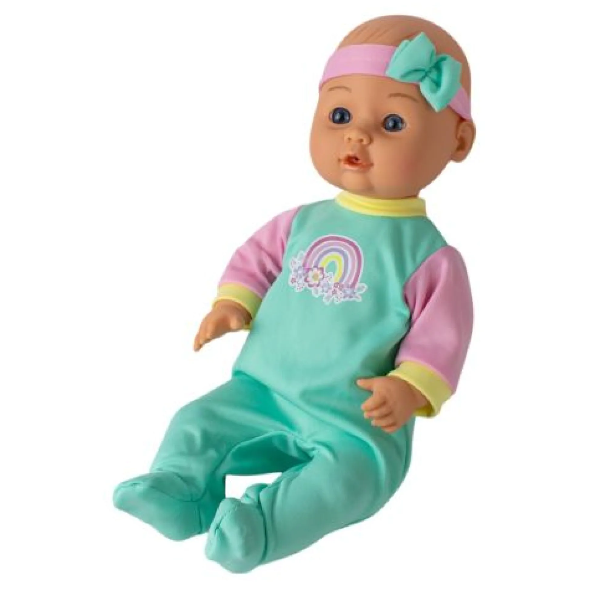 Calendar Holdings, LLC Gi-Go Toys 16 Inch Baby Doll with Plush Bear and Carrier Seat* Baby Dolls|Stuffed Animals & Plush Toys