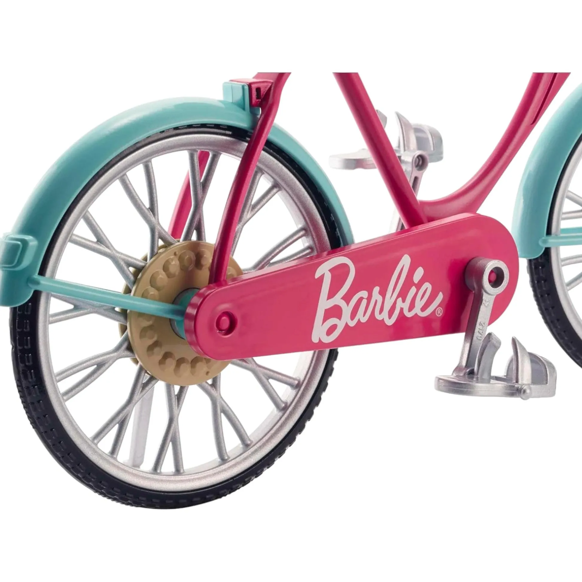 Calendar Holdings, LLC Girls Barbie Dream Adventure Safety Bike with Helmet and Basket* Ride-Ons