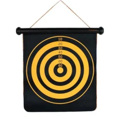Calendar Holdings, LLC Go! Games Deluxe Magnetic Dart Board Set | 15 Inch | Family Safe Darts* Family & Entertainments Games