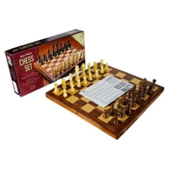 Calendar Holdings, LLC Go! Games Grand Royale Wooden Chess Set - A Timeless Strategy Game* Role-Playing Games|Board Games