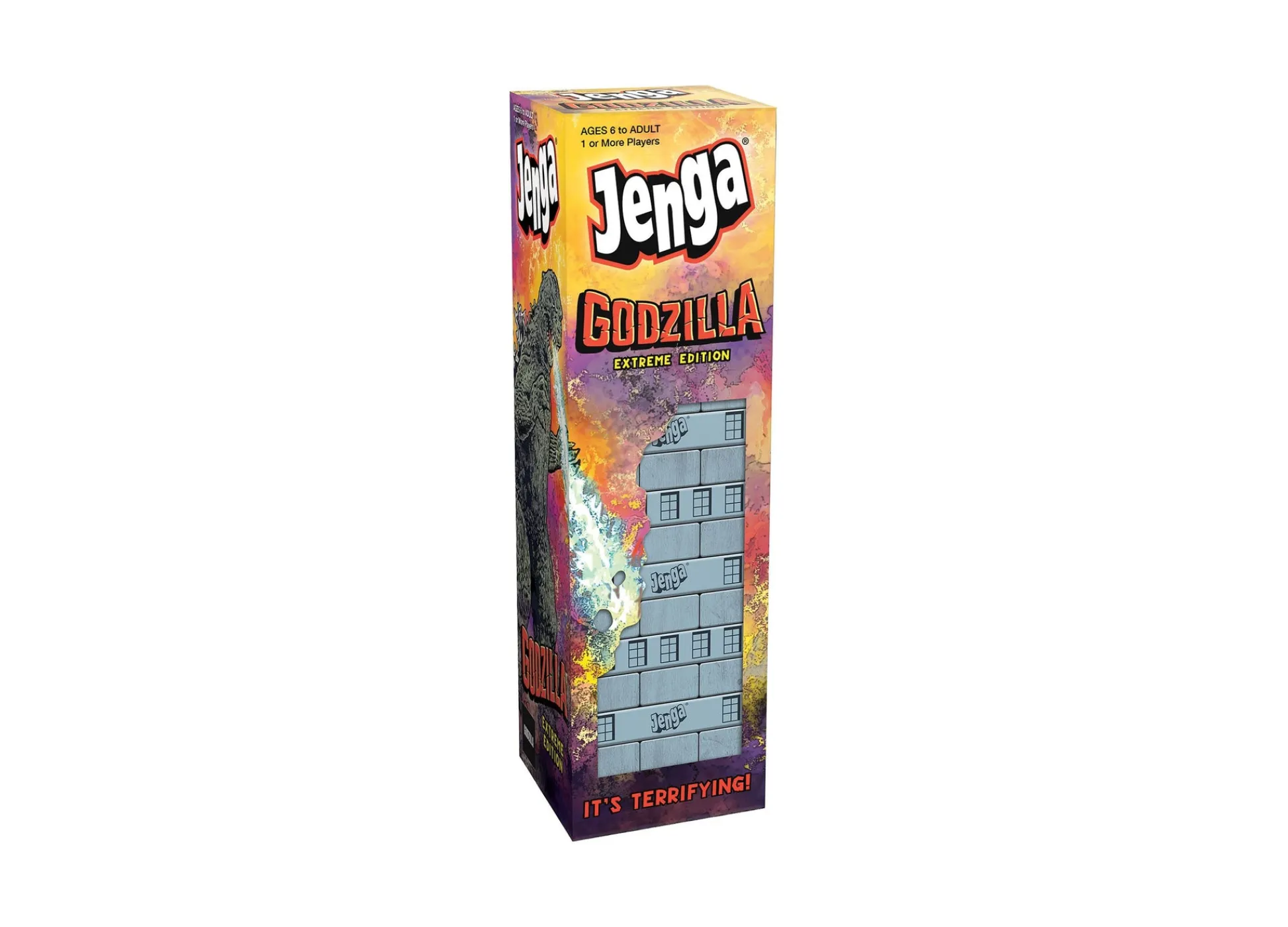 Educators Resource Godzilla JENGA Extreme Edition Board Game by USAopoly* Role-Playing Games|Board Games