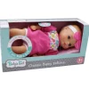 Flat River Group Goldberger 11" Baby's First Classic Softina Doll - Pink Floral Jumper* Baby Dolls|Stuffed Animals & Plush Toys