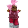 Flat River Group Goldberger 13 inch - Baby's First Kisses Doll with Animal Print Top* Interactive Dolls & Pets|Stuffed Animals & Plush Toys
