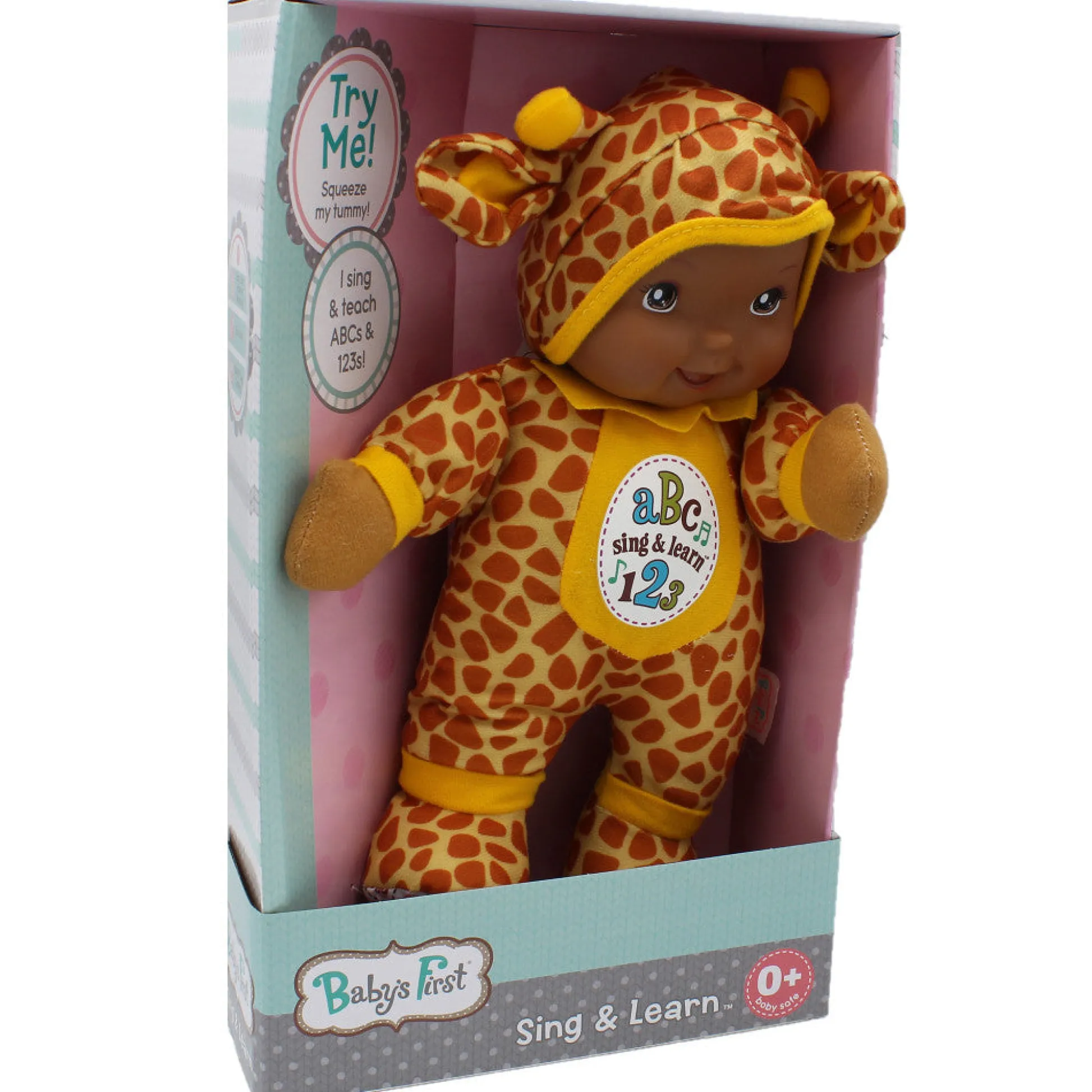 Flat River Group Goldberger Baby's First - Sing & Learn Giraffe Doll* Interactive Dolls & Pets|Stuffed Animals & Plush Toys