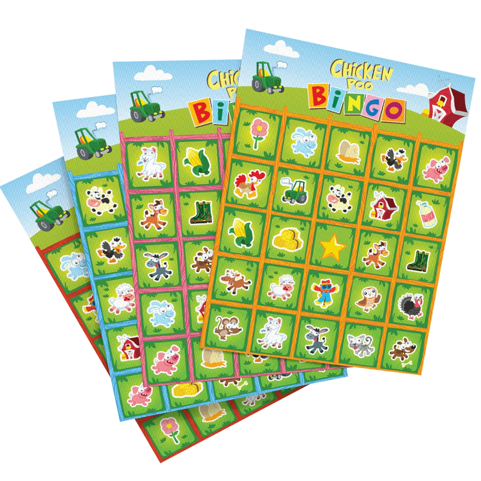 Educators Resource Goliath Chicken Poo Bingo Family Board Game* Role-Playing Games|Board Games
