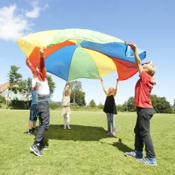Educators Resource GONGE 20' Multi-Size Outdoor Play Parachute for Physical Education and Group Games* Activities & Games