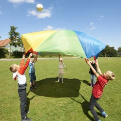 Educators Resource GONGE 12' Multi-Size Outdoor Play Parachute for Kids* Activities & Games