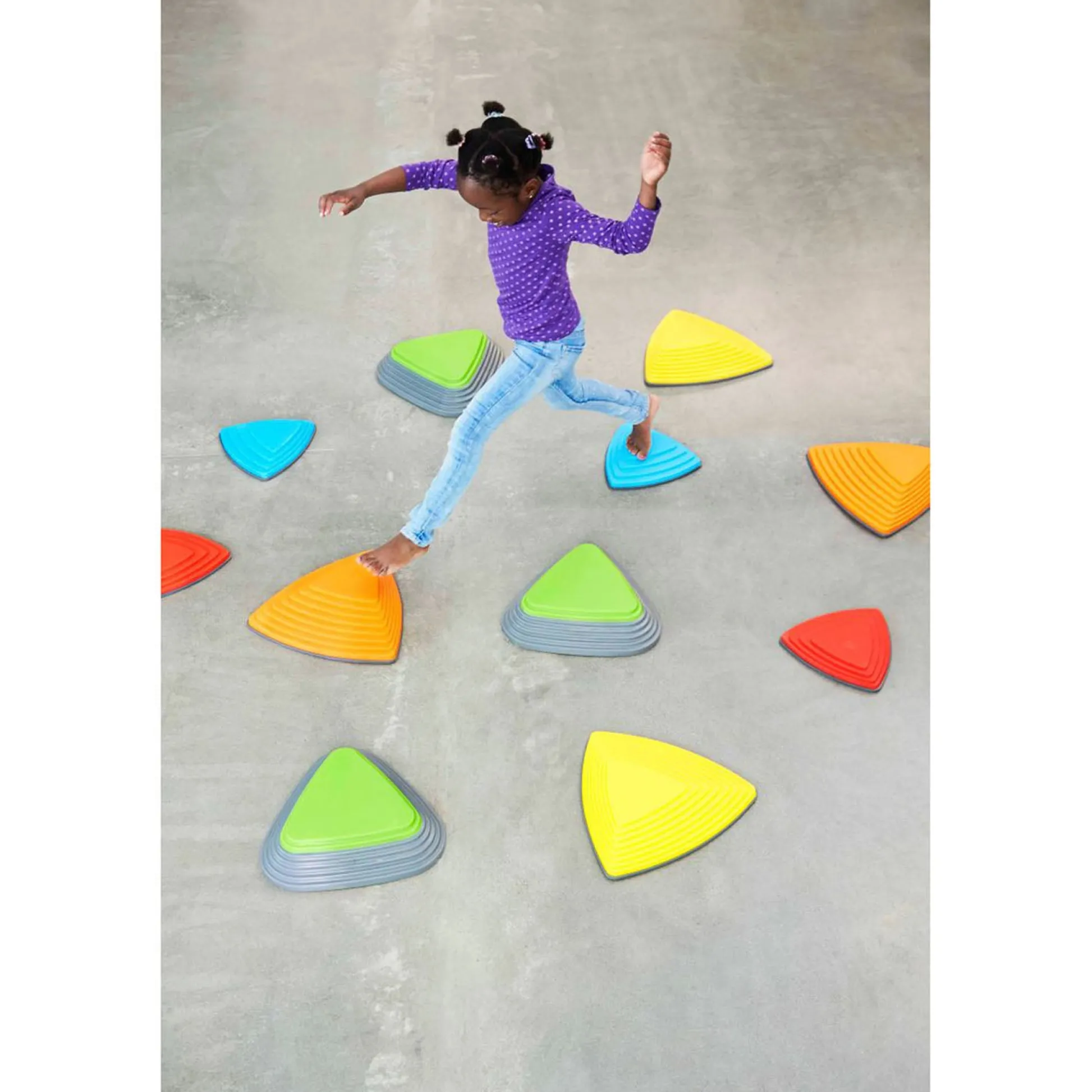 Educators Resource GONGE Bouncing River Stone for Playful Motor Skill Enhancement* Activities & Games