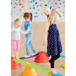 Educators Resource GONGE Build N’ Balance Advanced Set, Playful Backyard Balancing Course* Activities & Games