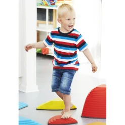 Educators Resource GONGE Colorful River Stones, 6-Piece Coordination and Balance Set* Preschool Building Sets & Blocks|Preschool Education Toys & Activities