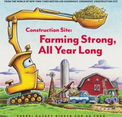 Readerlink Distribution Services Goodnight, Goodnight, Construction Site: Farming Strong, All Year Long Hardcover* Reading, Writing & Speech