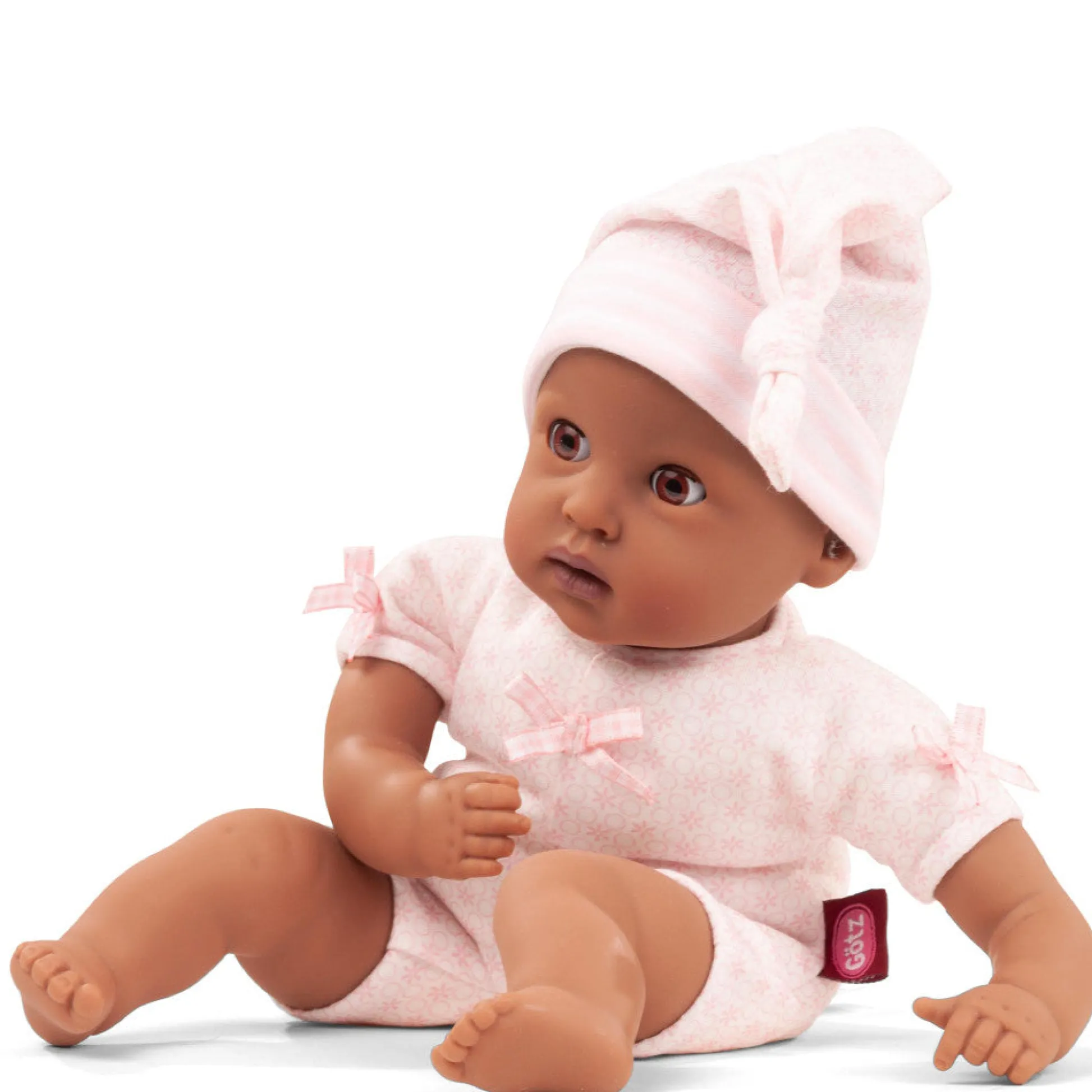 Flat River Group Gotz 13 inch Muffin Baby Doll - Brown Sleeping Eyes* Social & Emotional Skills|Baby Dolls