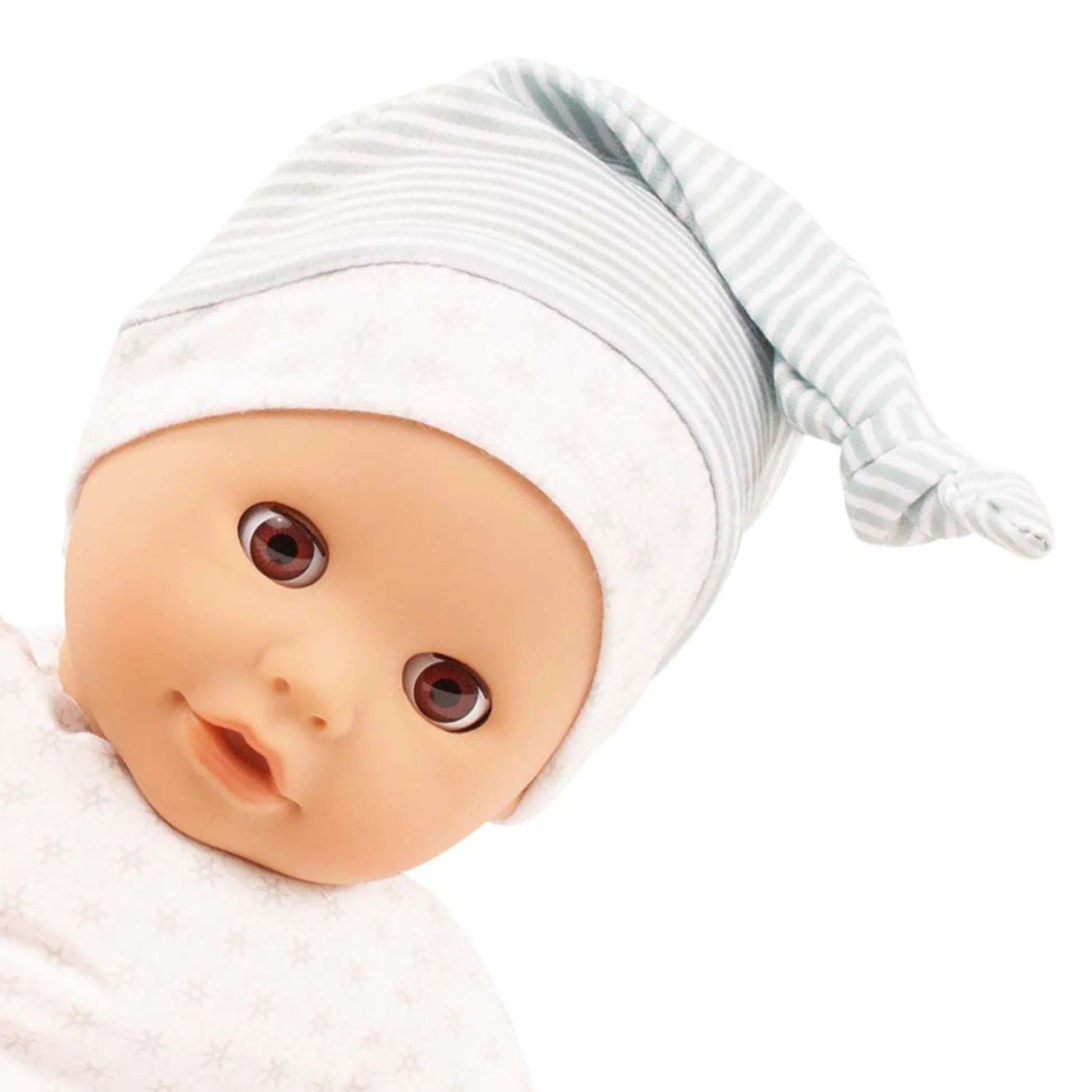 Flat River Group Gotz Cosy Aquini 13-inch Bath Doll - Sleepy Eyes with Hat* Baby Dolls|Stuffed Animals & Plush Toys