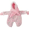 Flat River Group Gotz Floral Cotton Winter Snow Suit with Pink Fur Lining for 13" Dolls* Stuffed Animals & Plush Toys