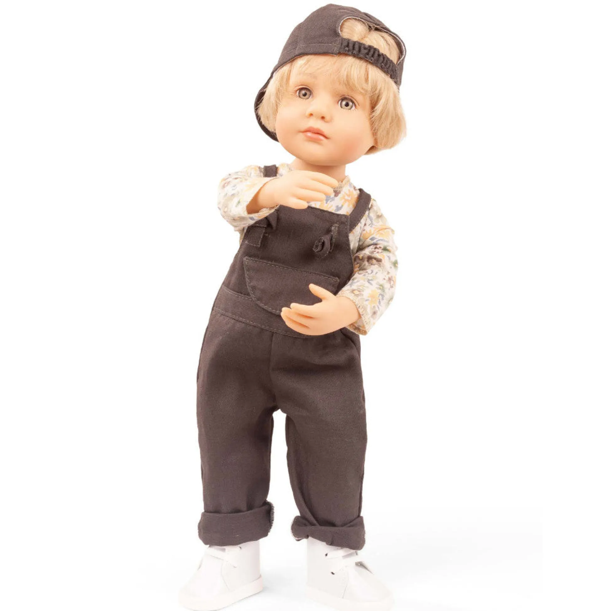 Flat River Group Gotz Little Kidz - Max 14" Multi-Jointed Boy Doll with Denim Dungarees* Fashion Dolls|Stuffed Animals & Plush Toys