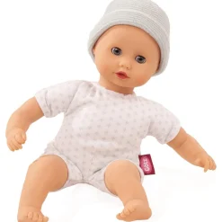 Flat River Group Gotz Muffin 13-inch Soft Body Baby Doll - Blue Sleeping Eyes with Grey Cap* Baby Dolls|Stuffed Animals & Plush Toys
