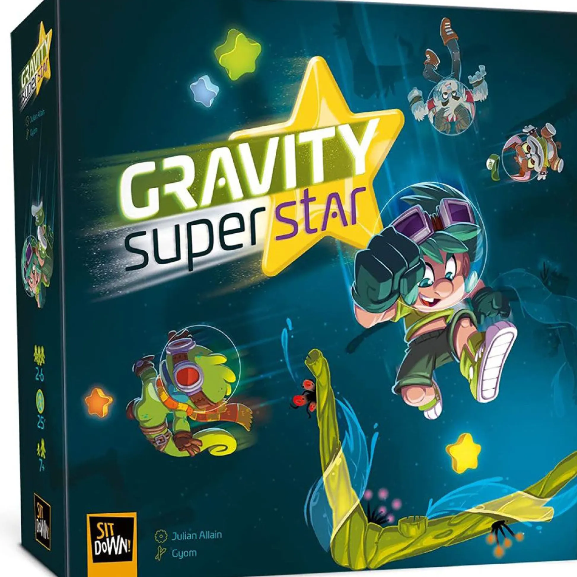 Flat River Group Gravity Superstar Multilingual Edition Board Game* Role-Playing Games|Board Games