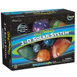 Educators Resource Great Explorations 3-D Glowing Solar System Kit* Science & Discovery