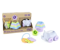 The Distribution Solutions Green Toys Baby Toy Starter Set – Colorful Keys, Cups & Elephant* Developmental Toys