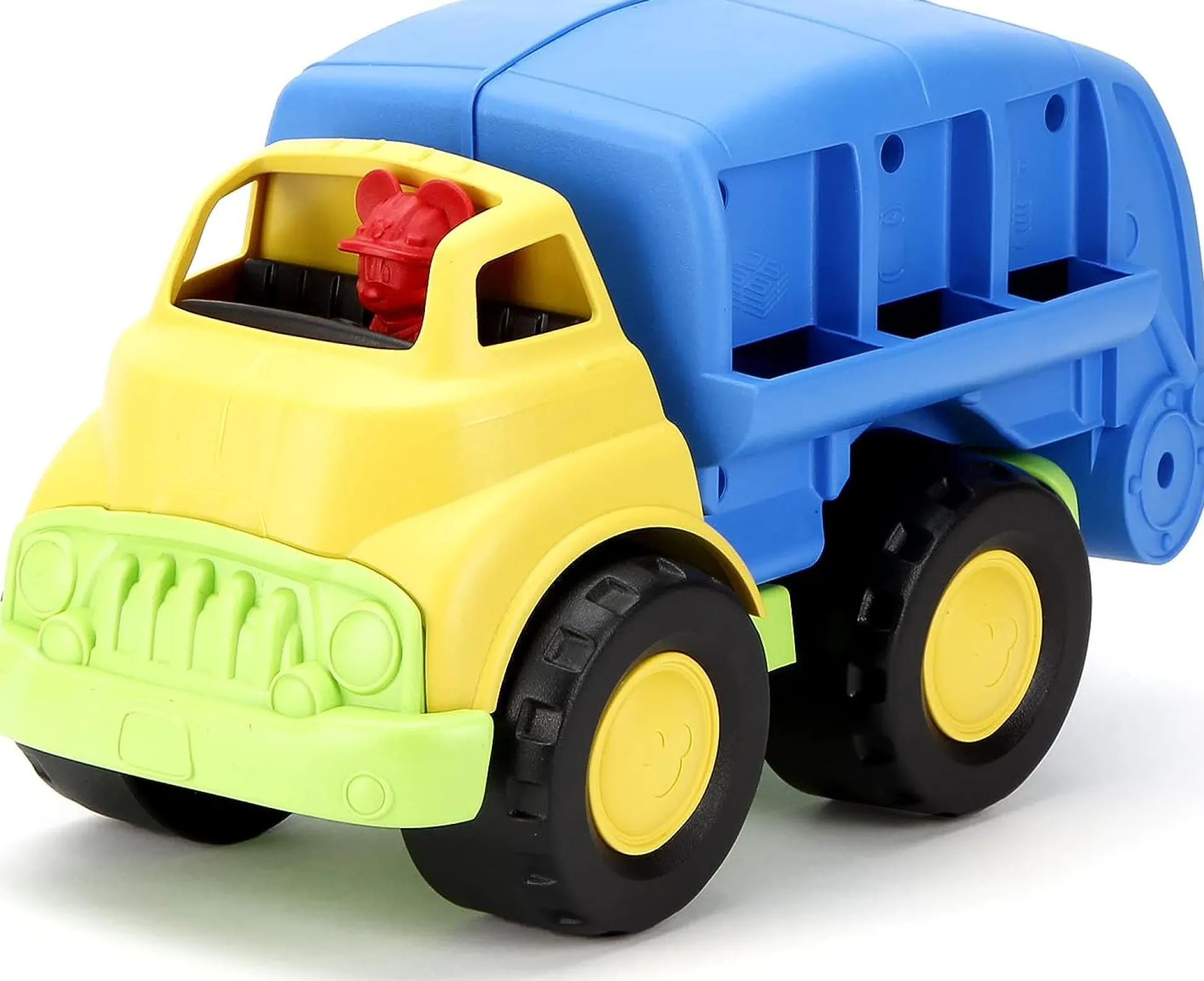 The Distribution Solutions Green Toys Disney Mickey Mouse Blue Recycling Truck, Eco-Friendly Play Vehicle* Preschool Vehicles|Preschool Education Toys & Activities