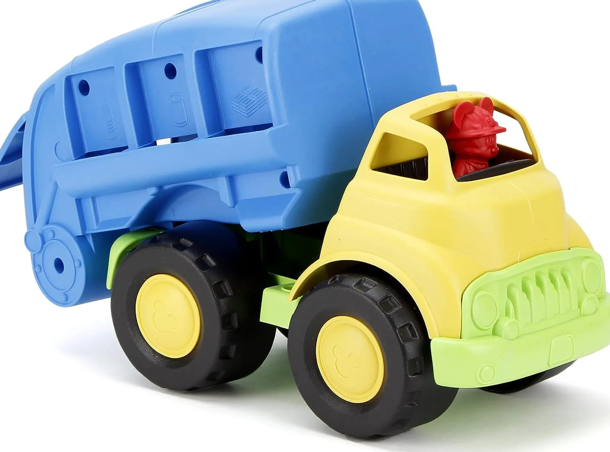 The Distribution Solutions Green Toys Disney Mickey Mouse Blue Recycling Truck, Eco-Friendly Play Vehicle* Preschool Vehicles|Preschool Education Toys & Activities