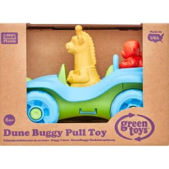 The Distribution Solutions Green Toys Dune Buggy Pull Toy - Jungle Adventure Blue* Preschool Education Toys & Activities|Preschool Vehicles