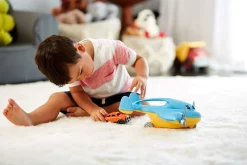 The Distribution Solutions Green Toys Eco-Friendly Blue Cargo Plane with Mini Car - Toddler Play Vehicle* Preschool Education Toys & Activities|Preschool Vehicles