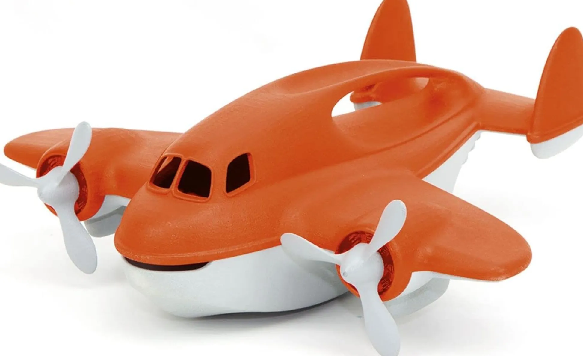 The Distribution Solutions Green Toys Eco-Friendly Fire Plane - Safe, Dishwasher Safe, Recycled Plastic* Preschool Education Toys & Activities|Preschool Vehicles