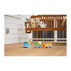 AreYouGame Green Toys Eco-Friendly 3-Piece Construction Truck Set with Play Dogs* Preschool Vehicles|Preschool Education Toys & Activities