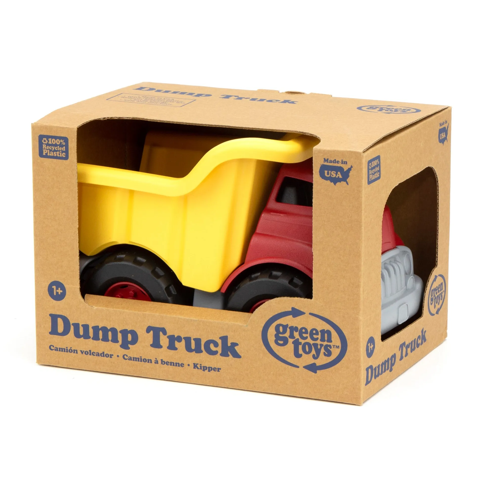 AreYouGame Green Toys Eco-Friendly Recycled Plastic Dump Truck – Multicolor* Preschool Education Toys & Activities|Preschool Vehicles