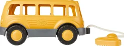 The Distribution Solutions Green Toys Eco-Friendly School Bus Pull Wagon for Toddlers* Preschool Education Toys & Activities|Preschool Vehicles
