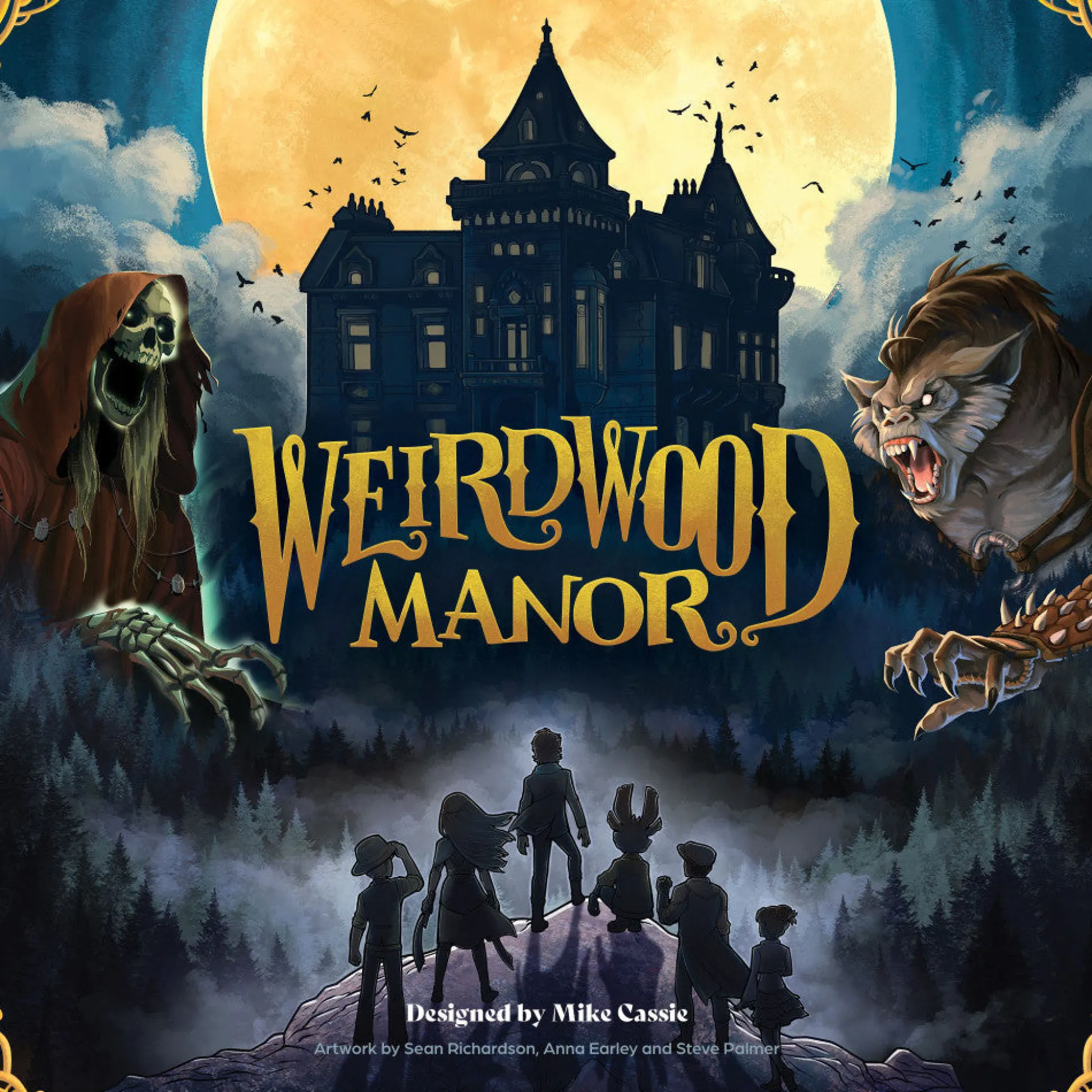 Flat River Group Greyridge Games: Weirdwood Manor Cooperative Board Game* Board Games|Role-Playing Games