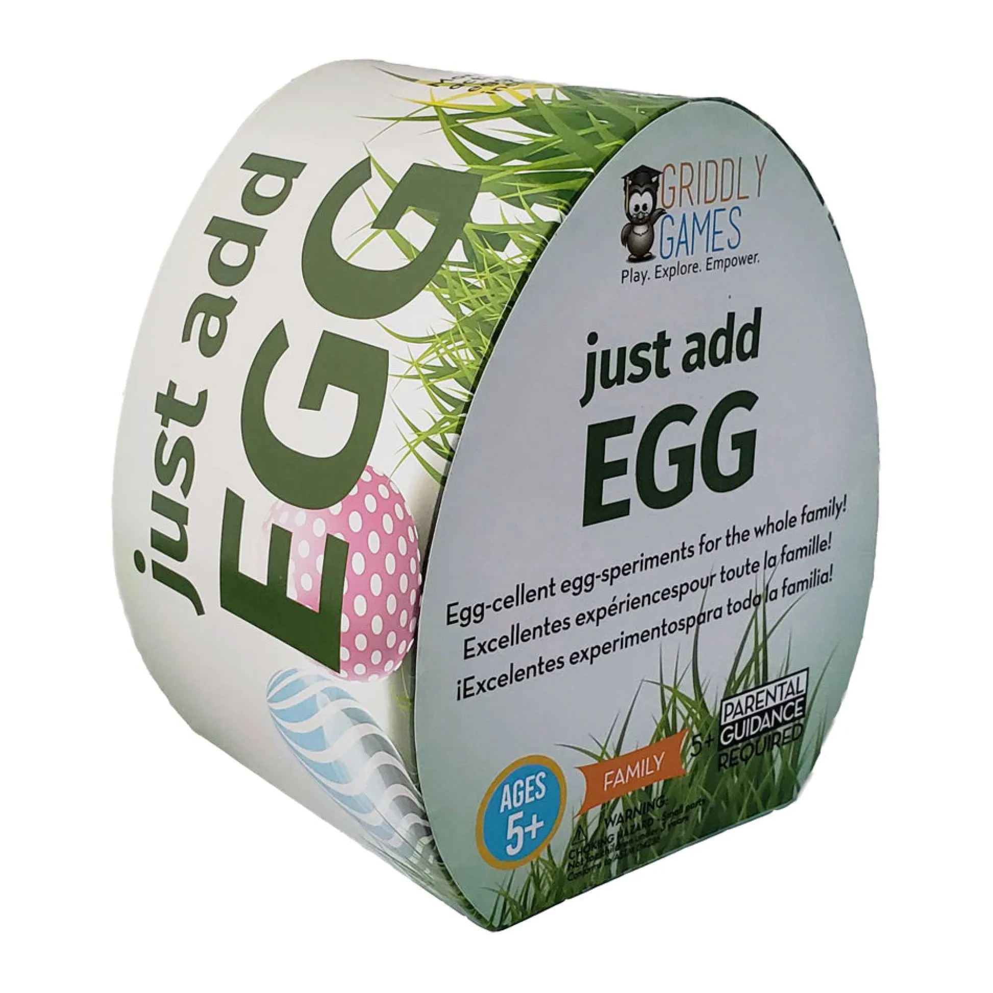AreYouGame Griddly Games Just Add Egg Science Kit - Creative Experiment Set* Science & Discovery