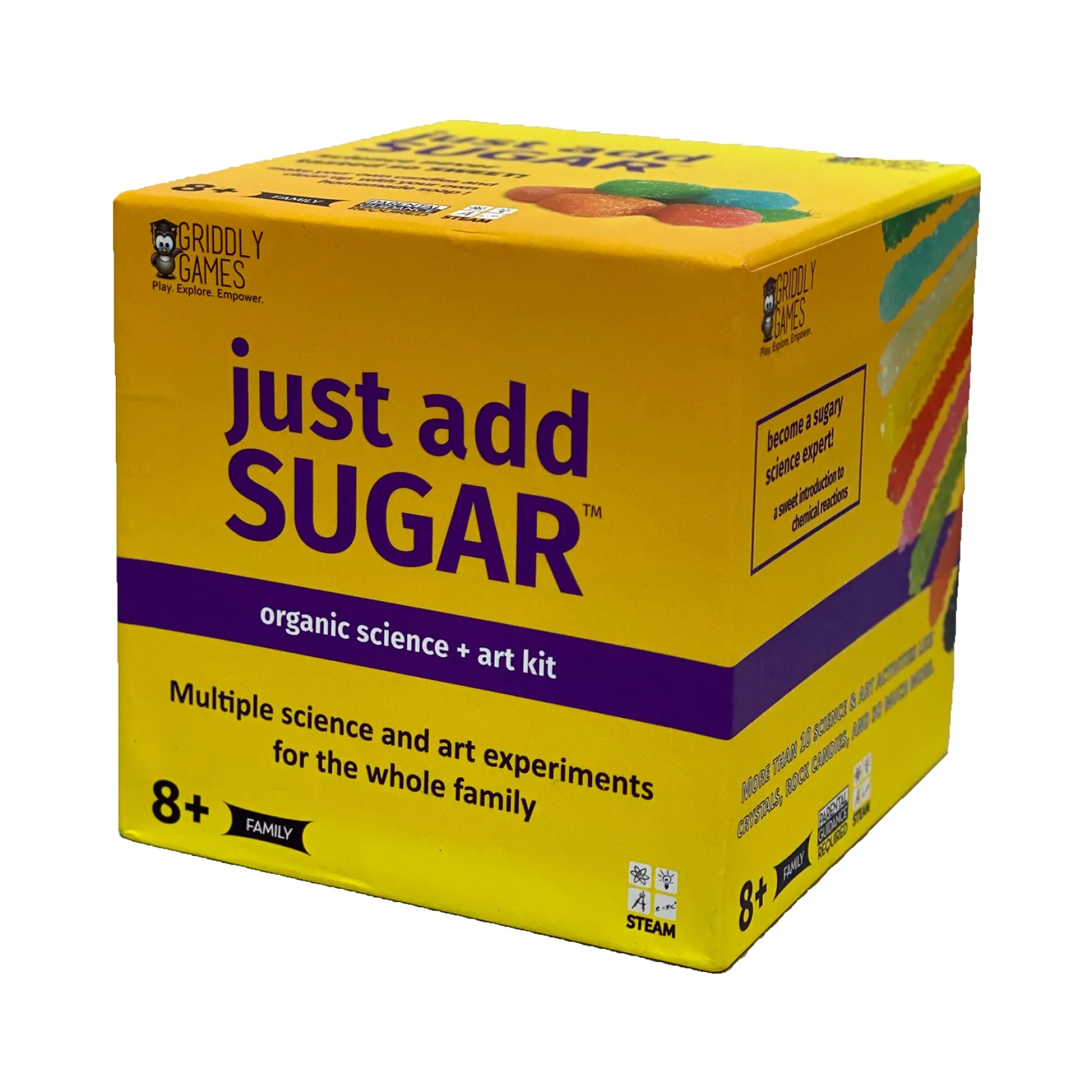 Educators Resource Griddly Games Just Add Sugar Science and Art Kit for Kids* Crafts & Activities
