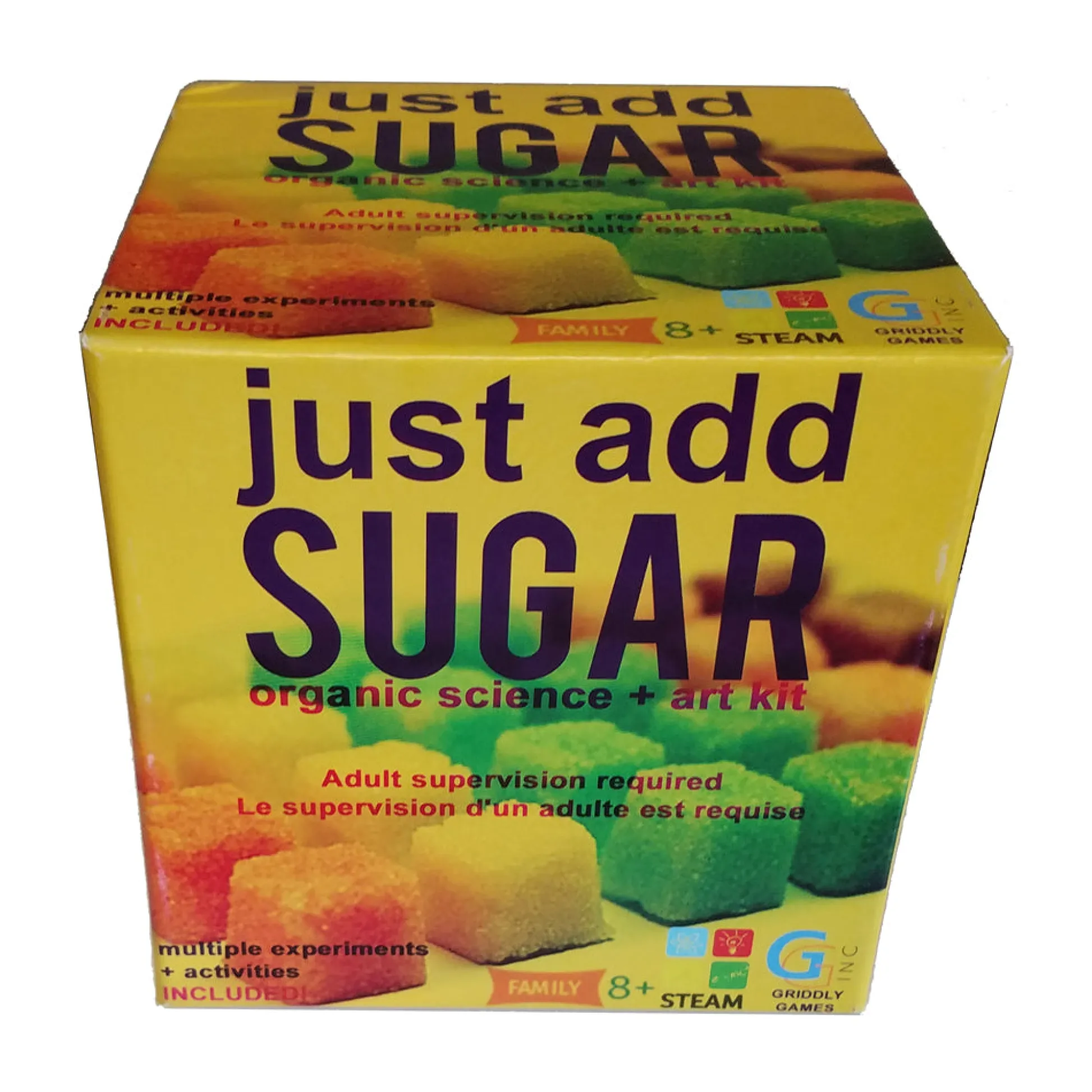 AreYouGame Griddly Games Just Add Sugar Science and Art Kit* Crafts & Activities